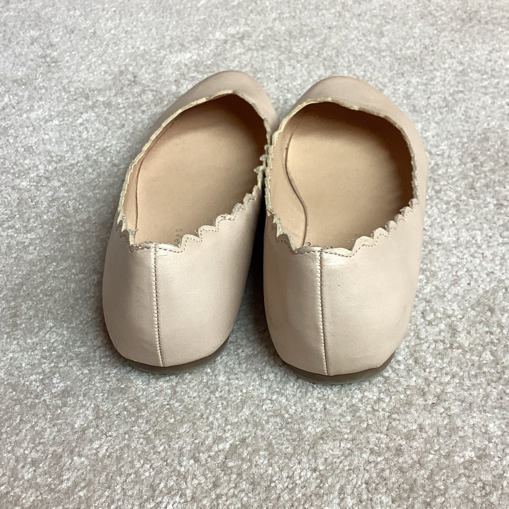 LC Lauren Conrad Cream Ballet Flats - Picture 3 of 6